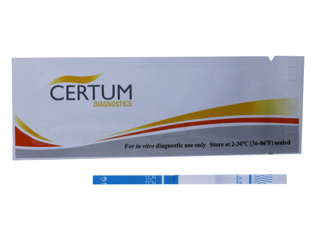 Prueba de embarazo discount certum